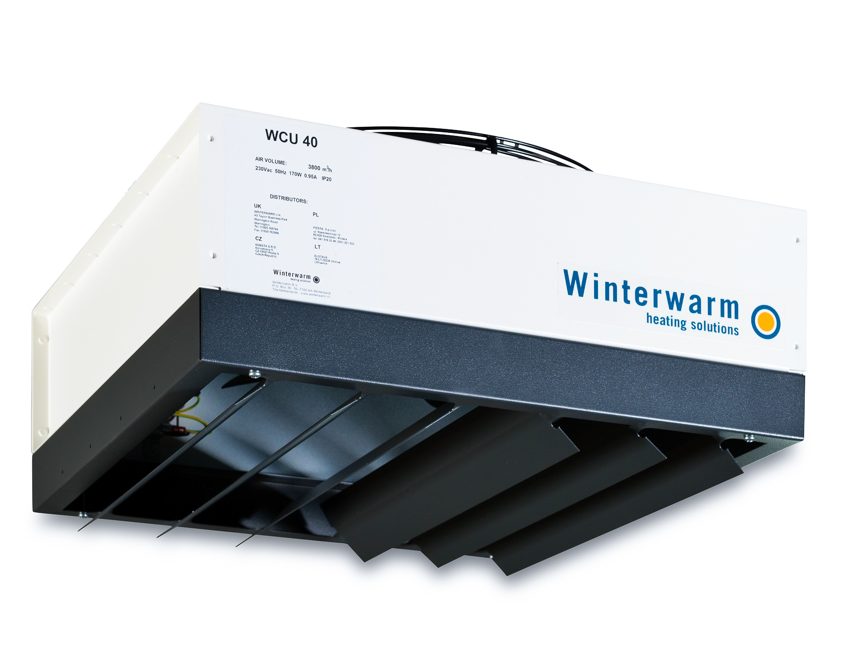 Destratyfikator Winterwarm WCU 40, 3200m3/h - obrazek 1