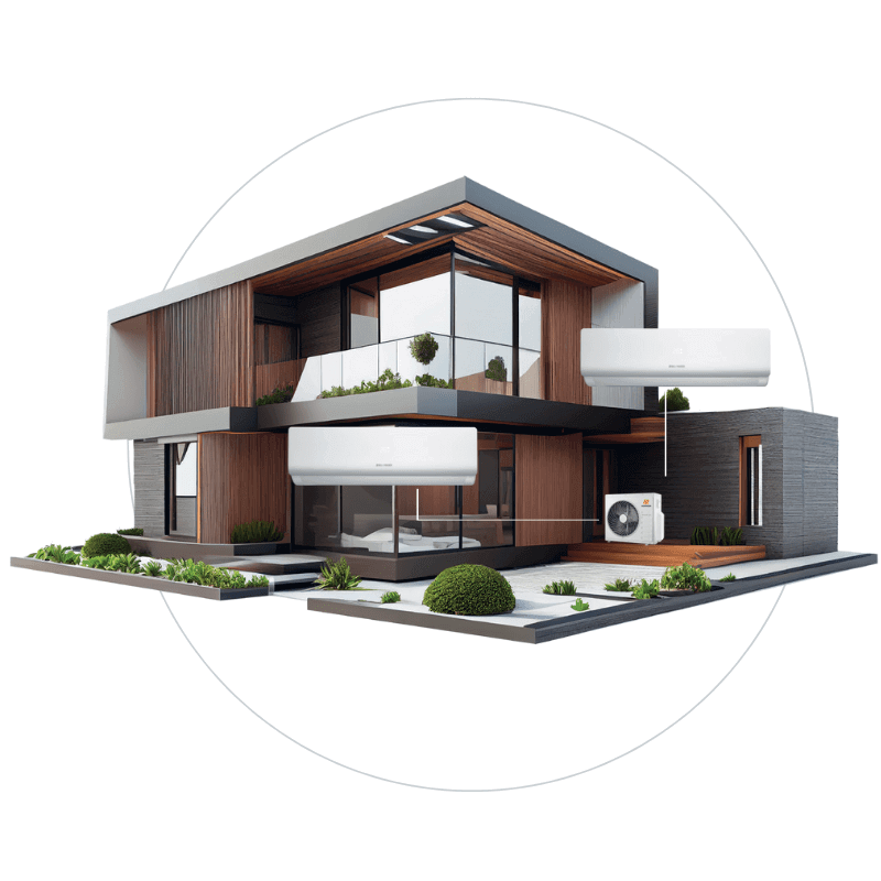Klimatyzator SONNIGER Split SX 3,4 kW WiFi – zestaw jednostki wewnętrznej i zewnętrznej